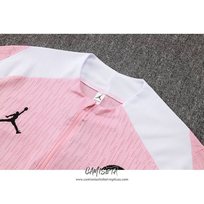 Chandal de Sudadera del Paris Saint-Germain Jordan 2024-2025 Nino Rosa